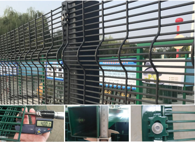 Anti Climb 4mm 358 Prison Mesh Fencing 2.2m