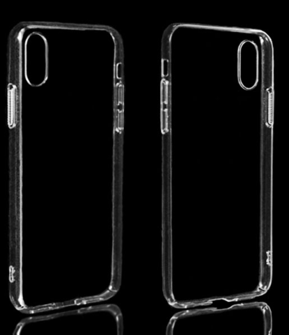 TPU soft clear case cover for iphone X, best protective phone cover