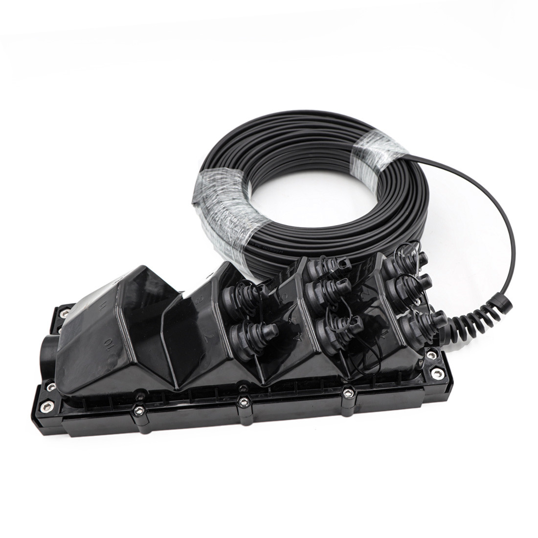 Outdoor IP67 FTTA FTTX Fiber Optic Splice Closure box 16 Core