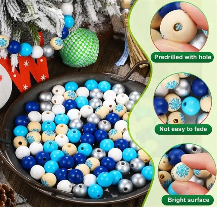 Colorful decorative strings beaded