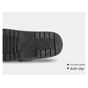 Anti Static PVC Slippers For Electronic Workshop With Six Hole Cross Design And