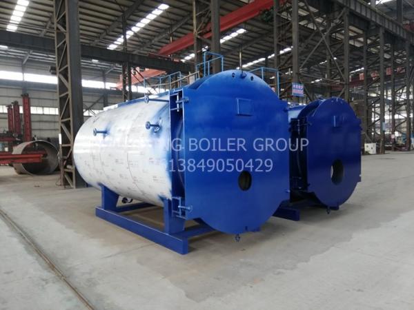 Commercial and horizontal type high efficiency oil boiler and gas/oil steam