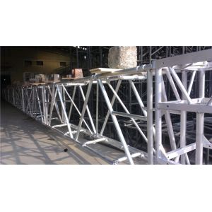 Outdoor Triangular Folding Truss Customized 4mm Thickness Fast Installation