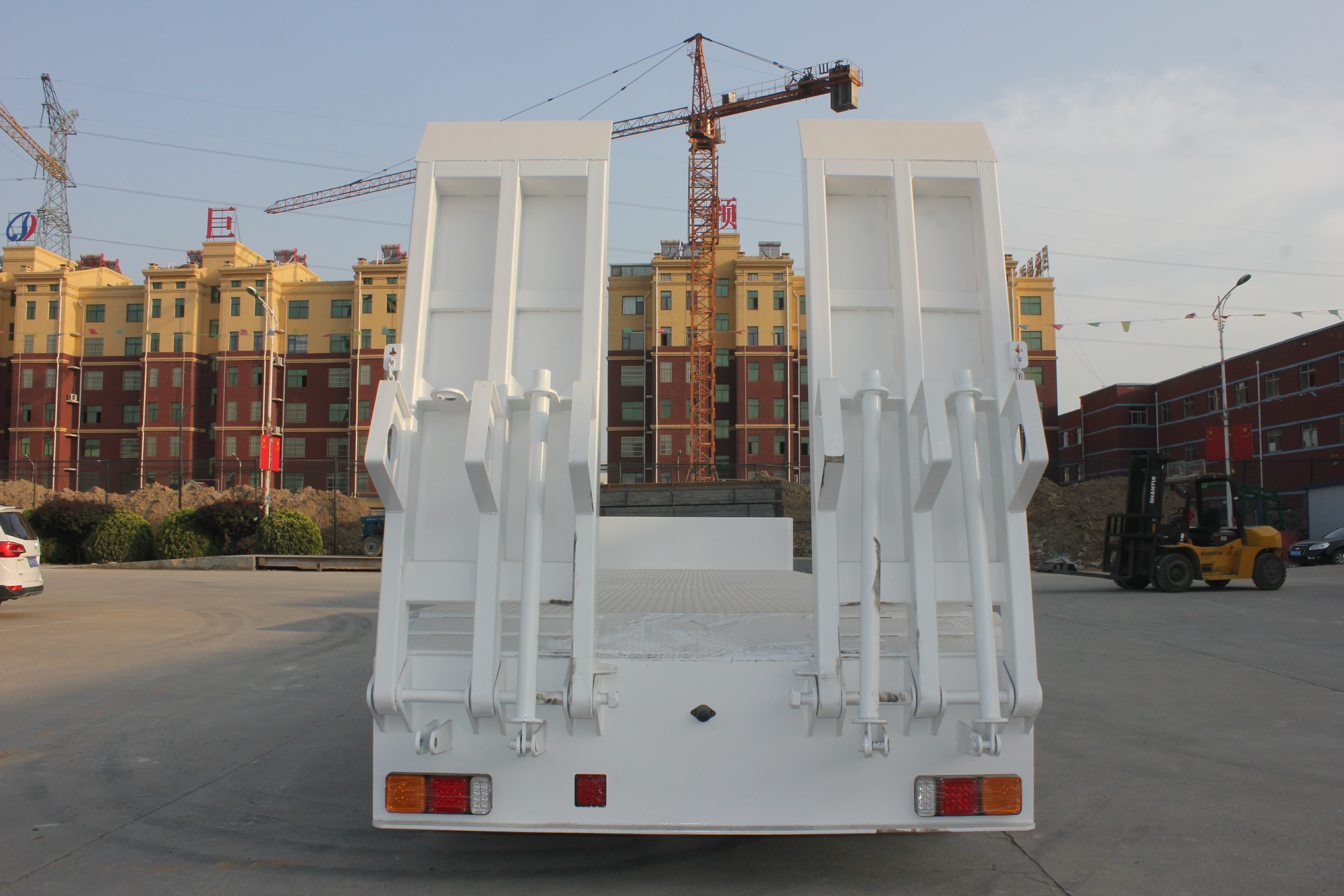Hydraulic Multi Axle 35-100 Ton Bulk Cargo Carrier Lowboy Trailer Within Your Budget