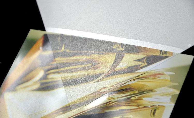 Wedding Photograph Pvc cold Laminating Film 80mic With Minimum Shrinkage