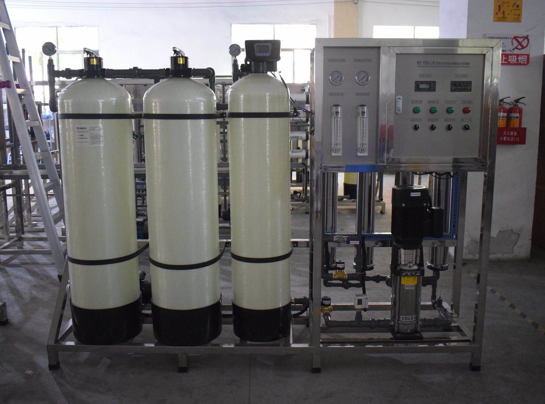 Commercial Grade Reverse Osmosis System For Large Scale Water Purification