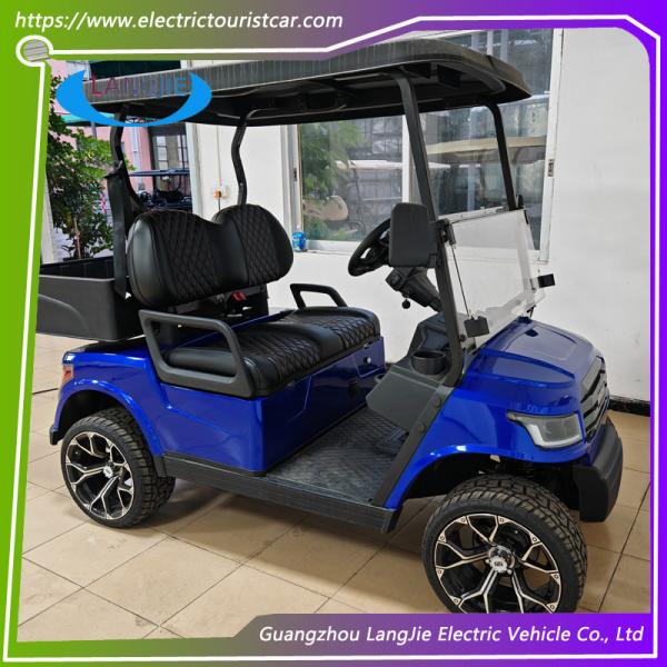 2 Seaters Electric Security Patrol Vehicles With 2pcs Rear View Mirror Club Car