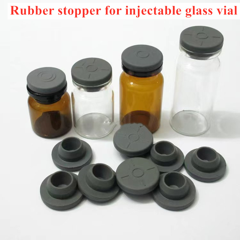 13mm 20mm Injection Lyophilization Medical Butyl Rubber Stopper for Tubular Injectable Glass Vial Closures