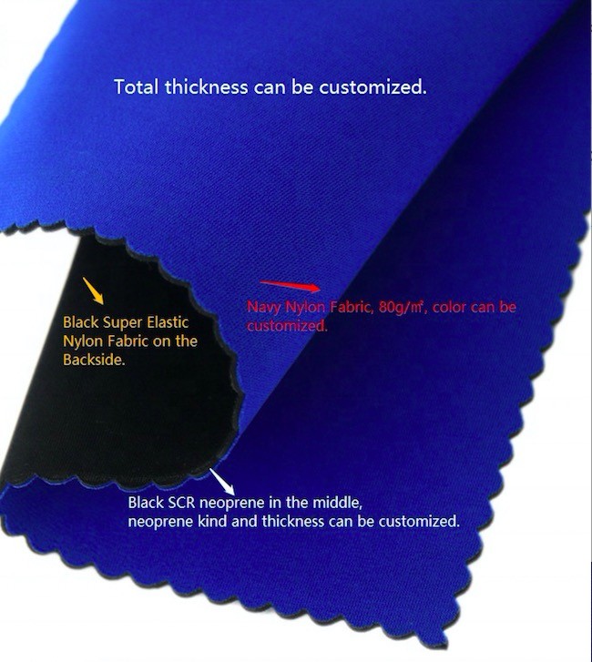 Skidproof 2mm Neoprene Sponge Foam Rubber Sheet Roll 5-10 Shore A Hardness