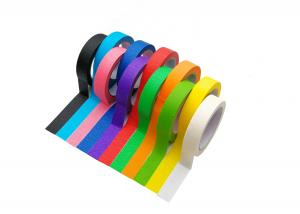  Residue Free Colored Masking Tape Natural Rubber Adhesive For Arts And Crafts Manufactures