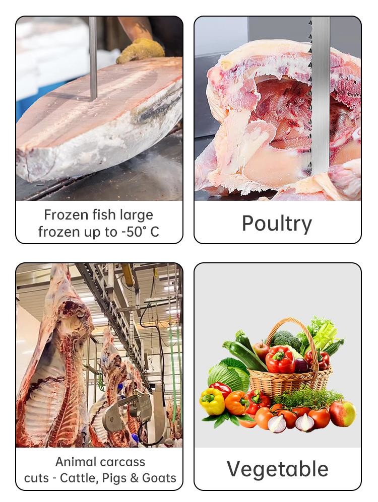 Stainless Steel 200x70x3mm Food Processing Blades 3mm Thick Vegetable Cutting Machine