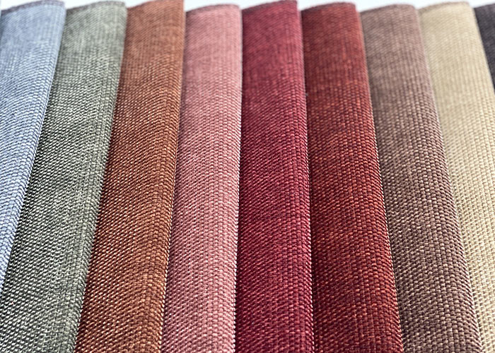 100% Polyester Chenille Sofa Fabric 145cm Woven Upholstery Fabric
