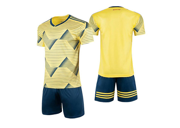 100% polyester uniformes de futbol cheap sublimated adult soccer jersey custom football jersey