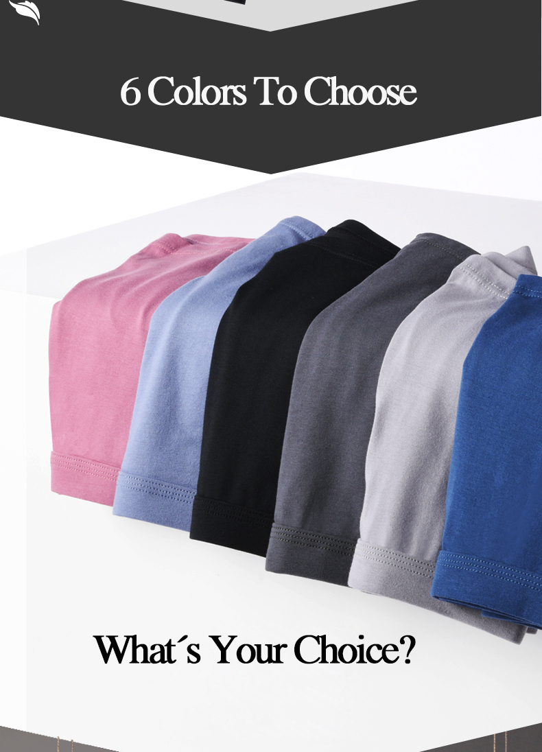Modal Mens Boxer Shorts Underwear Adults Knitted Breathable Boxer Shorts Suitable