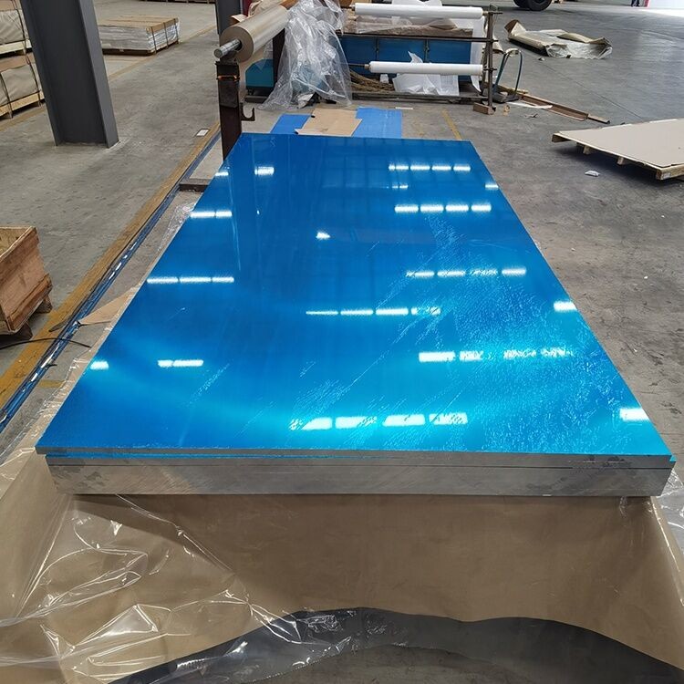 AISI ASTM Flat Aluminum Sheet Coated Embossed Aluminum Plate