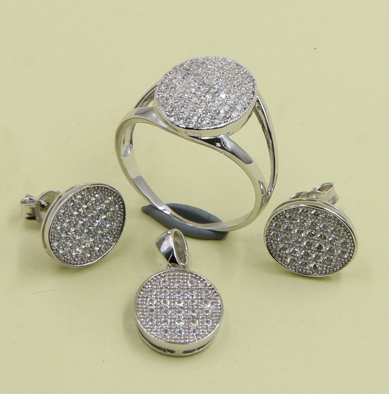 2-5g Oval 925 Silver Cubic Zirconia Stud Earrings For Jewelry Making Cubic Zirconia Stud Earrings Sterling Silver Cute