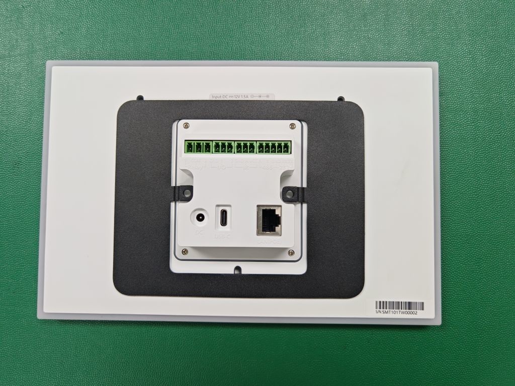 Good Looking White Color 10 inch Android 13 OS 4GB 32GB On Wall Touch Screen Tablet PoE Ethernet HMI Controller