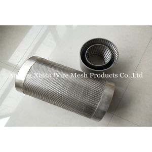 Non Clogging Continuous Slot Screen Cylinder For Continuous Centrifuge