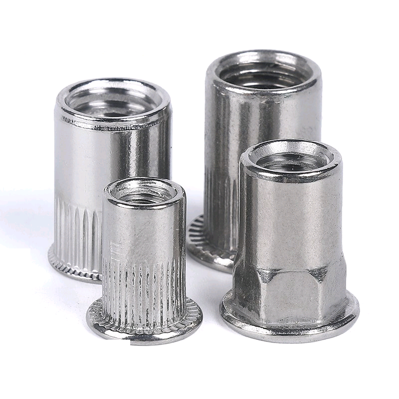 DIN7340 Knurled Blind Riveting Rivet Nut with Stainless Steel from Fastener Direct