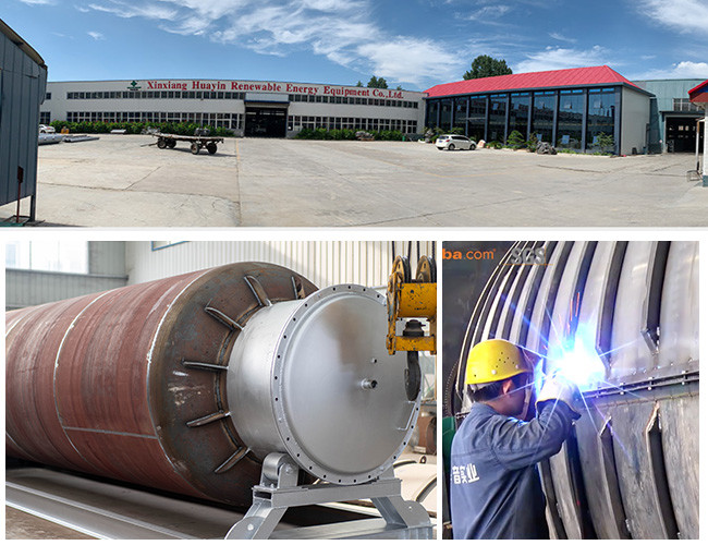 10 Tons Waste Plastic Pyrolysis Plant , Batch Waste Tire Pyrolysis Plant