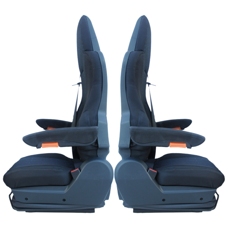 Shaanxi Howo Car Fitment Seats with Height Adjustable Driver Seats and Air Suspension