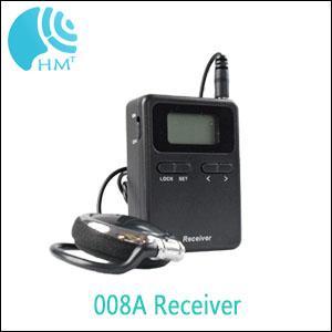 800MHZ 008A Mini Tour Guide Audio System Wireless Audio Guide For Tourist Reception