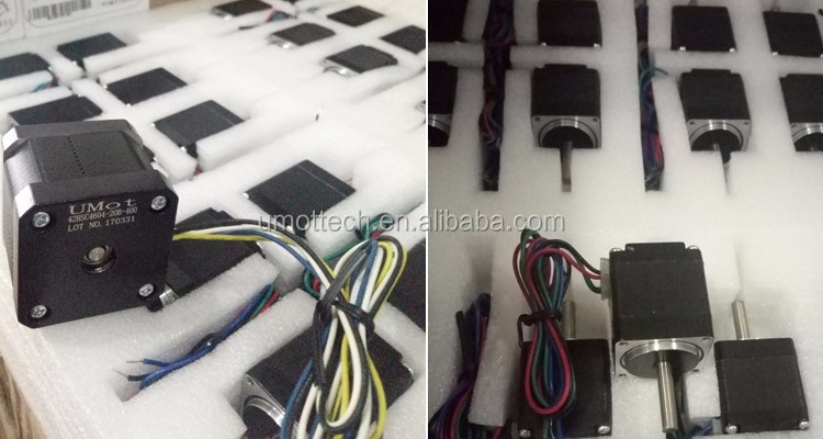 Class B Insulation 2 Phase Nema 17 42mm Hollow Shaft Stepper Motor for Smooth Motion