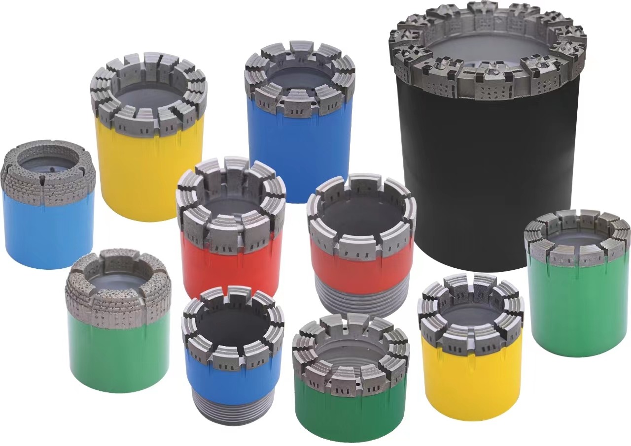 Geologic Exploration Drillng Bit Impregnated Diamond Core Bit For Hard Rock Mining