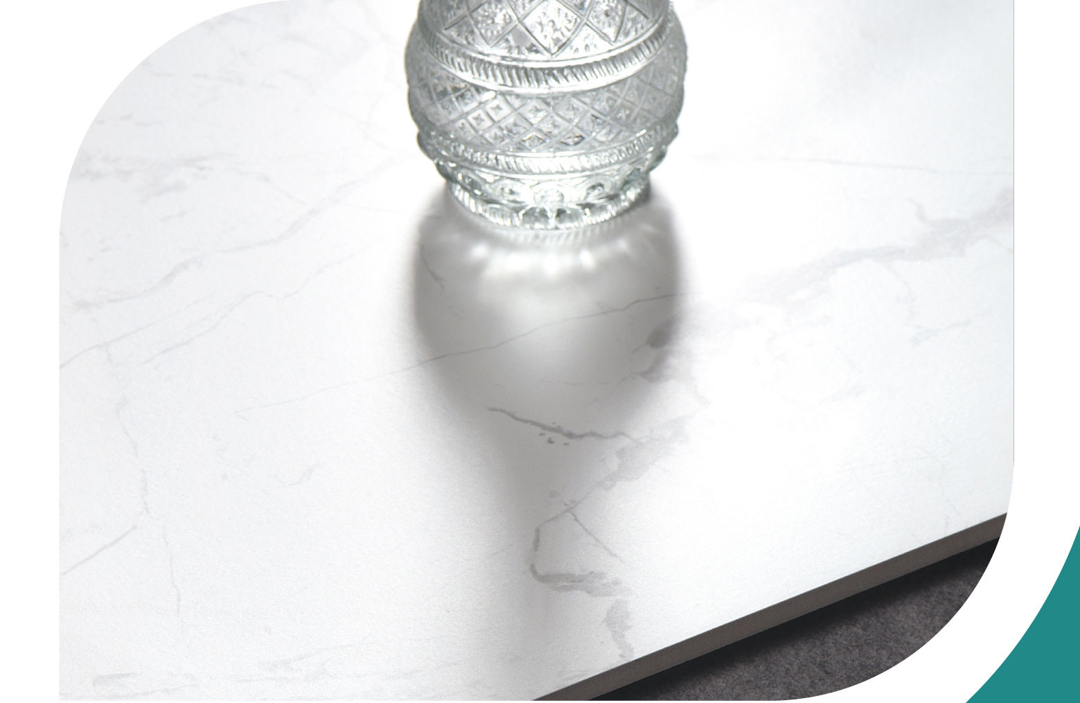 White Carrara Soft Glazed Porcelain Floor Tiles For Project 1200x600mm