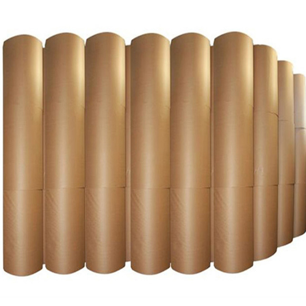 Greaseproof 90gsm Recycled Kraft Paper Rolls Natural Wood Pulp
