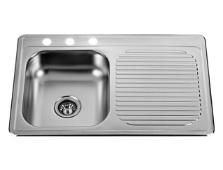 18 Gauge Stainless Steel Double Bowl Sink with Sound Dampening and Drainer for Long-lasting Durability in traffic Areas