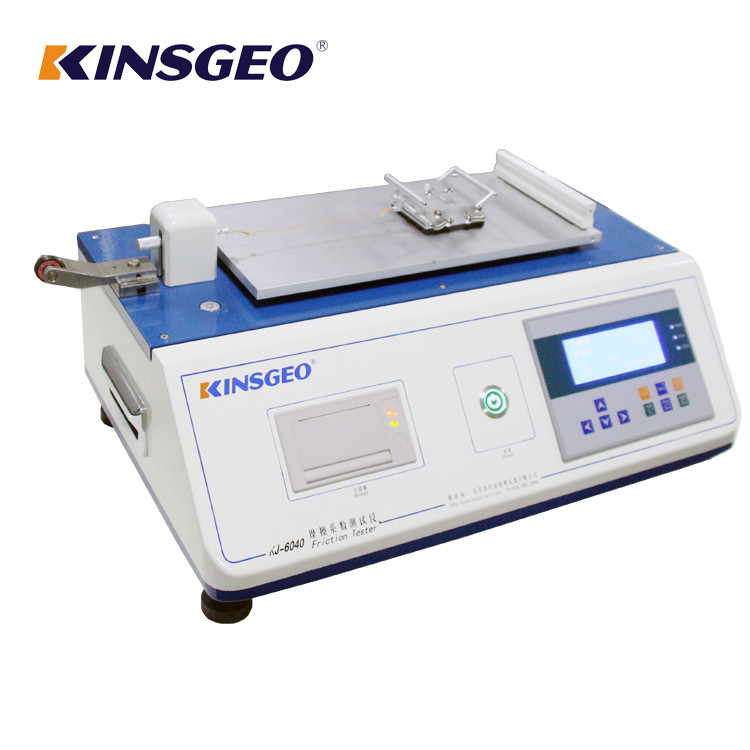 Digital Display Plastic Film Sheet Static Coefficient Friction Tester with Curve