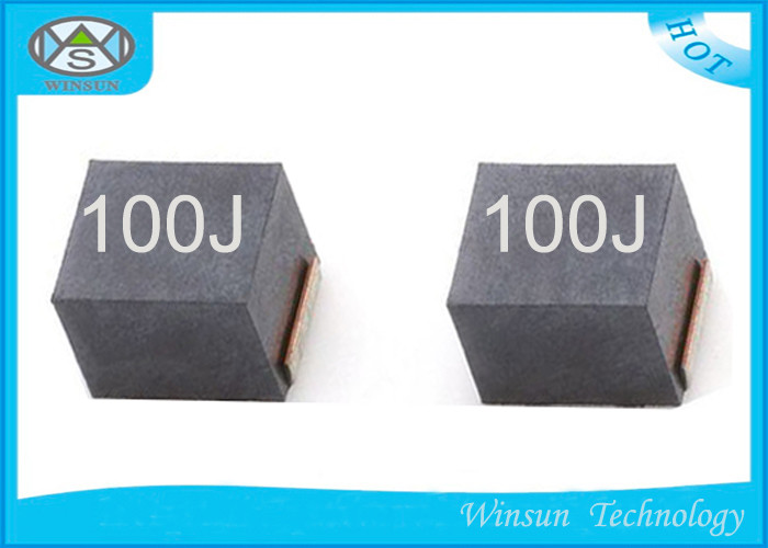 Ferrite Shielded Power Inductor 10uH , NLV25T - 100J - PF Winding High Current Inductance