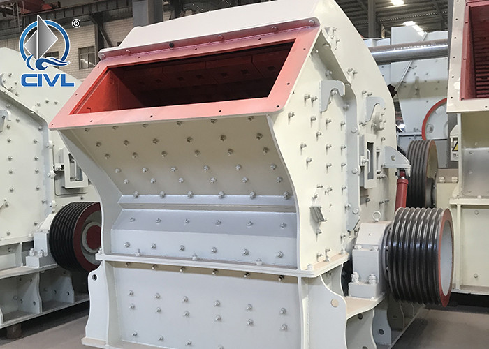 60t/h Impact Crusher 160-250kw Engine Handling Medium Hardness Material