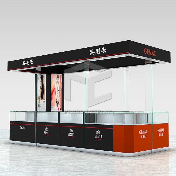 1100*630*1055 Watch Display Showcase MDF Retail Shop Corner Jewelry