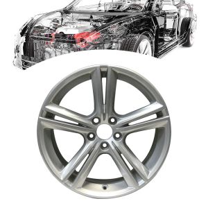 China Womala 18-Inch 5-Double Spoke Silver Alloy Wheel 31434951 for 2019-2021 S90 on sale