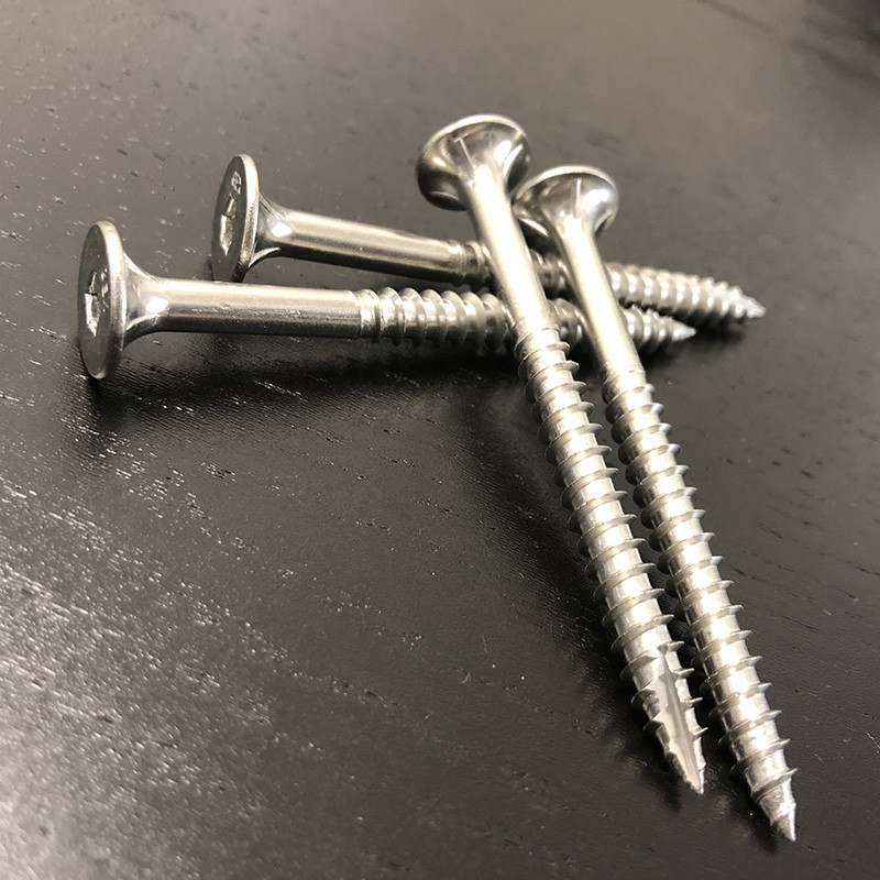 Socket Drive 14G 75mm Decking Screws Stainless Steel Type 17 Batten Screws