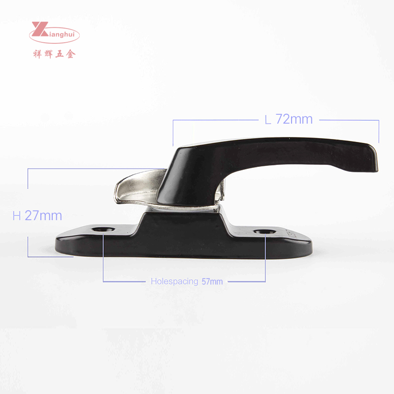 UPVC Crescent Moon Lock for Aluminum and Zinc Windows in Tanzania Africa Dominican
