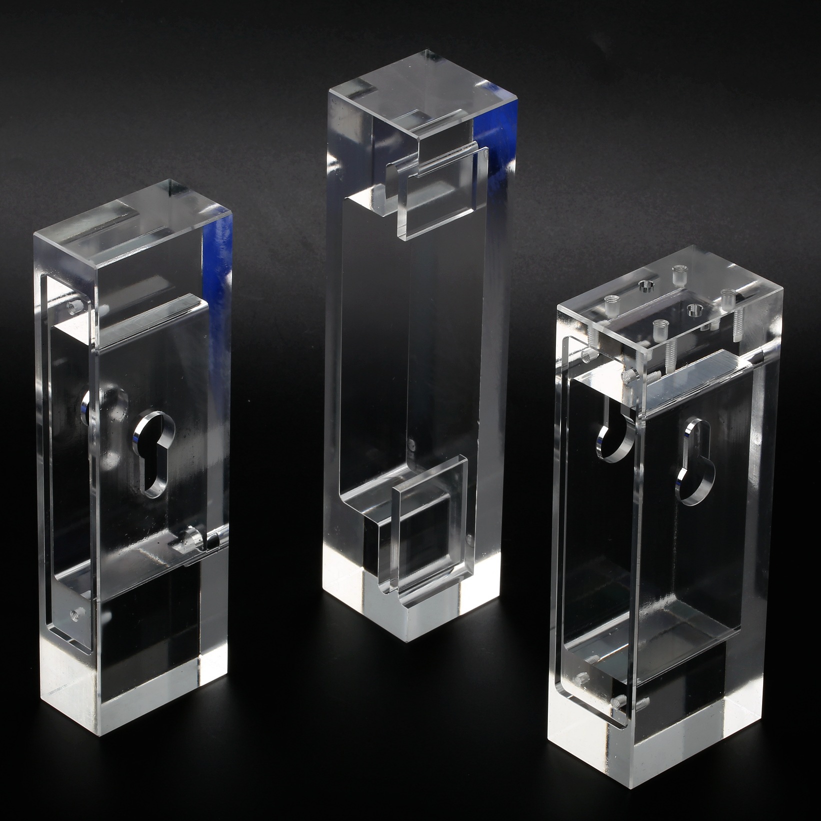0.01mm Tolerance PMMA Machining Parts CNC Plastic Machining OEM / ODM