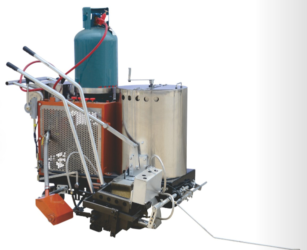Traffic Safety Road Line Painting Machine 200Kg Road Marking Paint Machine