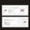 Buy cheap Customized Lottery Thermal Cinema Ticket，Thermal event tickets printing， thermal from wholesalers