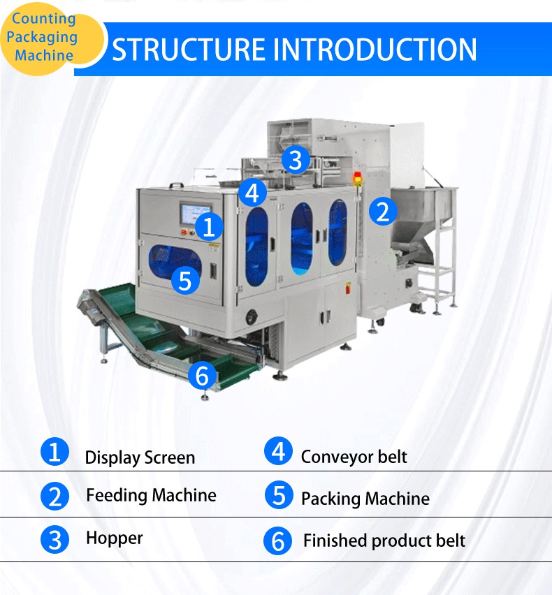 300KG Speed Hardware Weighing Packing Machine With No Negative Deviation
