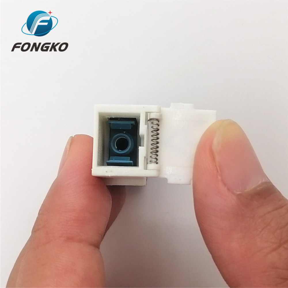 Single Mode SM SC Fiber Optic Adapters Connectors Coupler