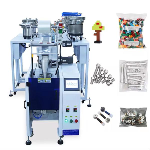 High Speed Counting Plastic Parts Packaging Machine Bolt Nail Wire Nail Steel