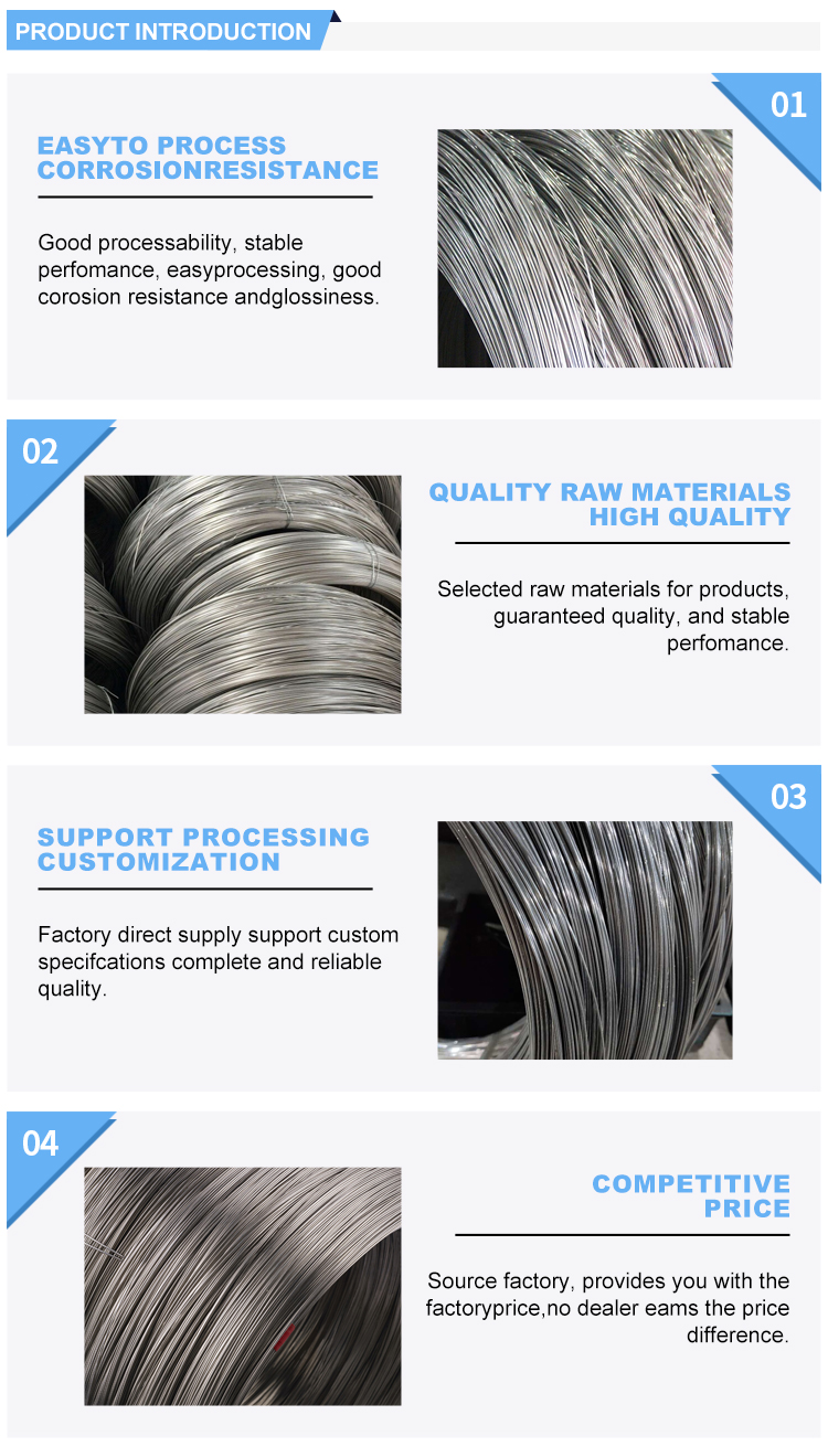 300 Series Stainless Steel Wire AISI 201 Standard Versatile Applications