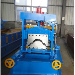 China Ridge Steel Sheet Roll Forming Machine ISO Hydraulic Cutting on sale