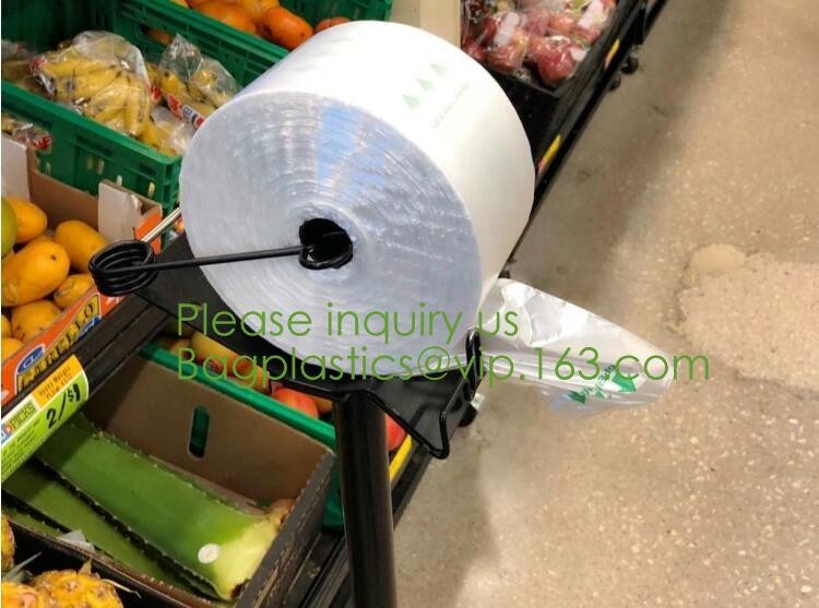 Eco friendly Compostable Biodegradable commercial bags,100% Environment Friendly Compostable Cornstarch Garbage Bags pac