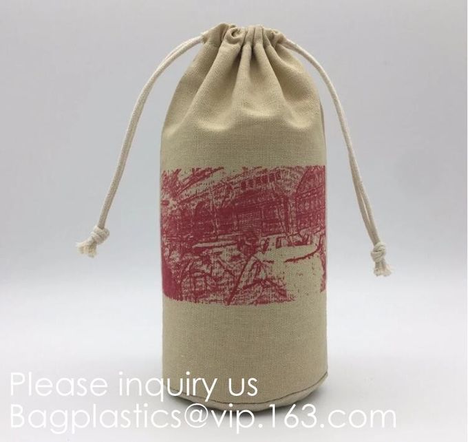 Burlap Bags,Round Drawstring Pouch,Dried Beans, Spices, Fruits Gifts, Snacks, Cream Jars, Makeup Bottle, Coins, Daily