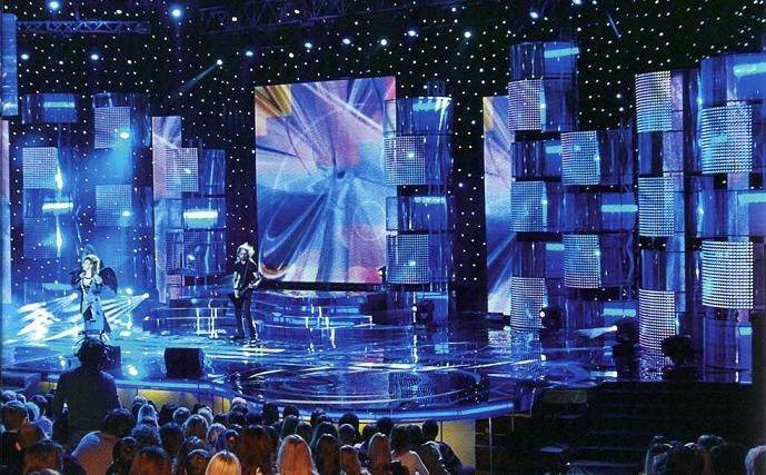 Type A Pro P2.976 Stage Rental LED Panel SMD1921 Cube Display Curve Cabinet 5000Nits