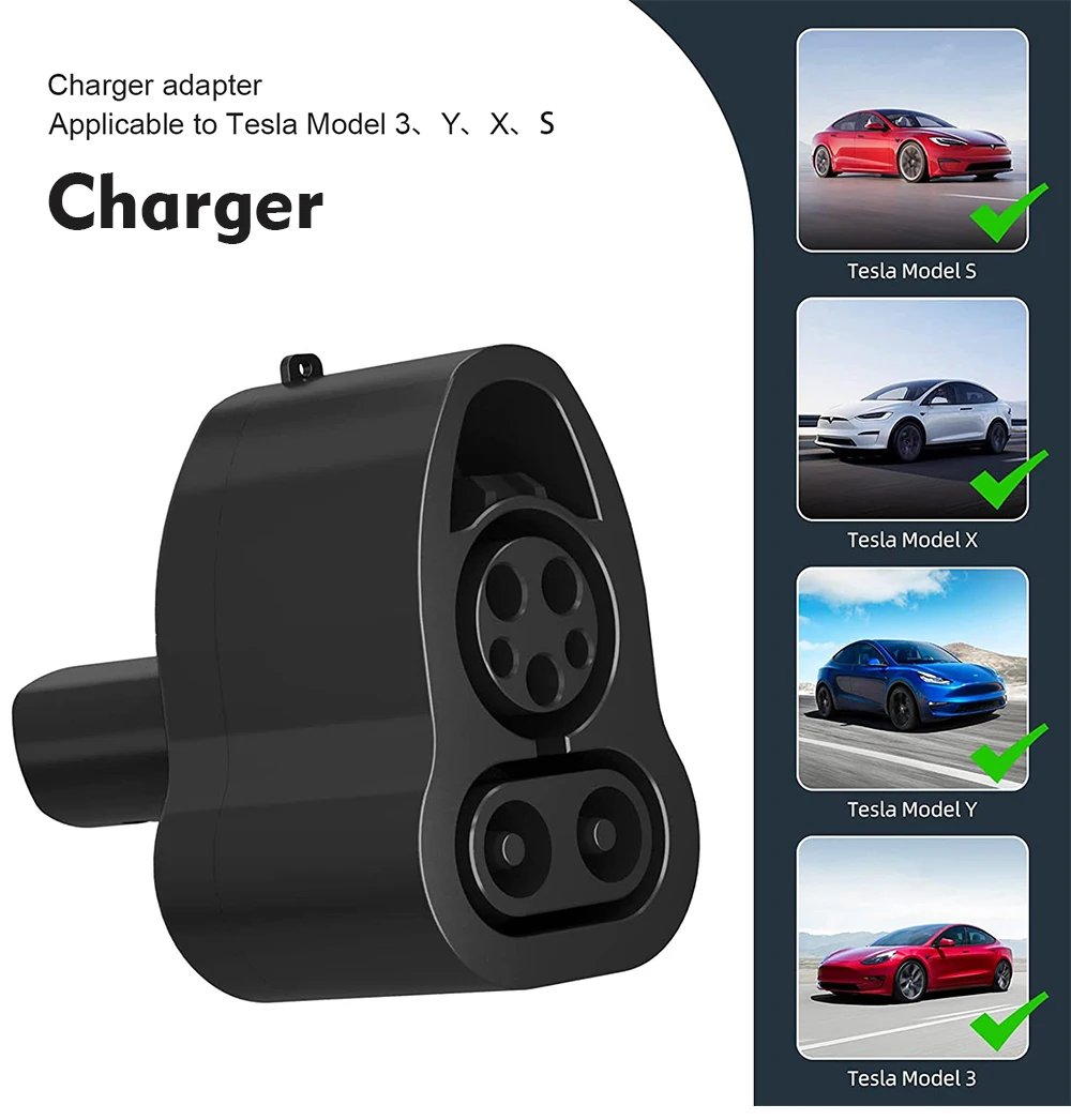 CCS1 To Tesla EVSE Adapter EV Fast Charger Connector For Tesla Model 3 Model Y Model X
